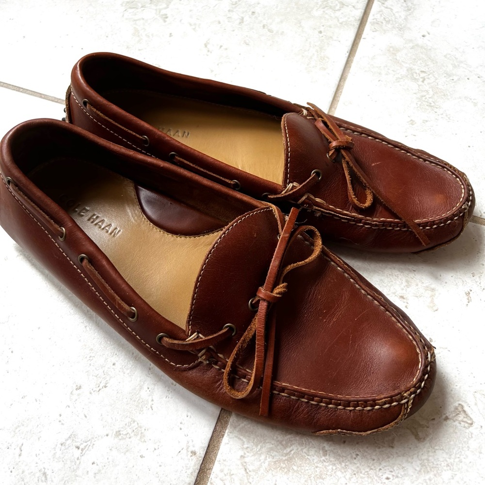 Cole Haan Gunnison Driver Leather Mens Shoe 9.5